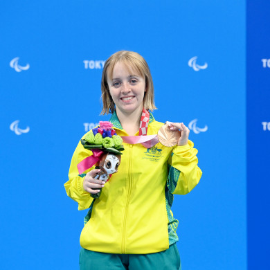 Tiffany Thomas-Kane bronze Tokyo Paralympics 100m Breaststroke SB7