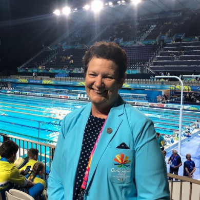 Liz Avery is a long-standing employee at Swimming Australia.