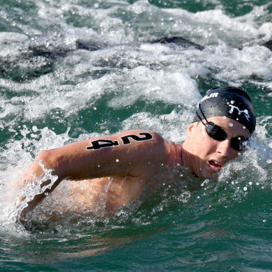 Nicholas Sloman Swimming