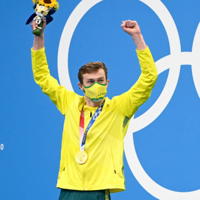 Zac Stubblety-Cook claims gold in Tokyo.